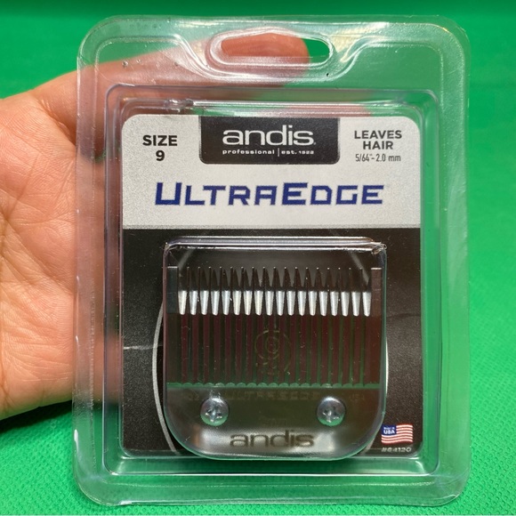 Andis Carbon-Infused Steel UltraEdge Dog Clipper Blade, Size-9, 5/64-Inch Cut